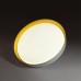 7711/DL COLOR SN 102 Светильник пластик/белый/желтый LED 48Вт 4000К D407 IP43 TUNA YELLOW