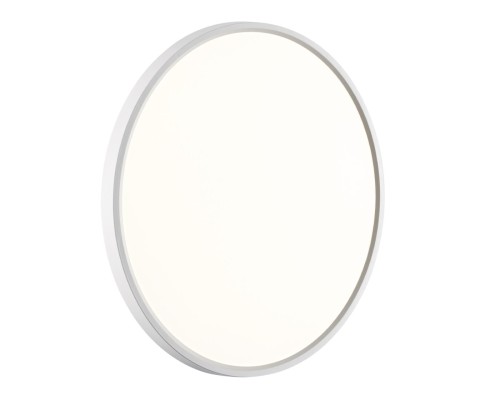 7659/40L MITRA LED SN 52 Светильник пластик/белый LED 40Вт 3000/4000K D495 IP40 ALFA WHITE