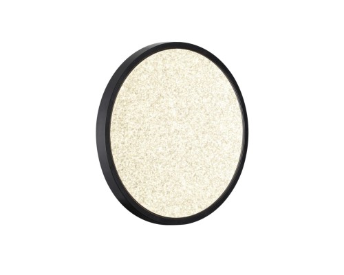 7662/24L MITRA LED SN 56 Светильник пластик/белый/черный LED 24Вт 3000/4000K D300 IP40 OMEGA BLACK