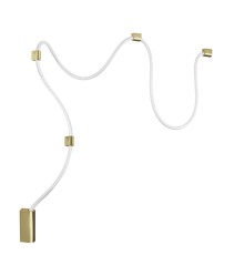 4397/30CL HIGHTECH ODL23 100 ант.бронза/металл/канат Настенно-потолочный светильник накладной (3 крепления в комплекте) IP20 LED 30W 1185Лм 3000K CORDA