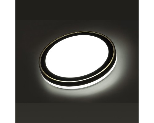 7620/DLN PALE SN 109 Светильник пластик/черный/медный LED 48Вт 3000/4000/6000K D390 IP43 CCT AKUNA