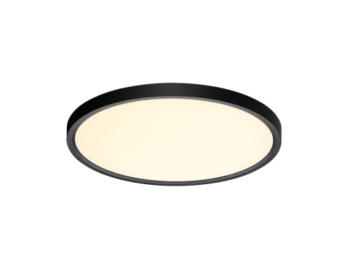 7660/32L MITRA LED SN 54 Светильник пластик/белый/черный LED 32Вт 3000/4000K D400 IP40 ALFA BLACK