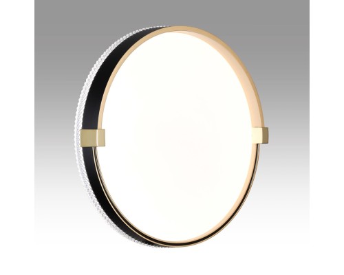 7647/CL PALE SN 138 Светильник пластик/белый/черный/золотой LED 30Вт 4000К D340 IP43 OLIDI BLACK