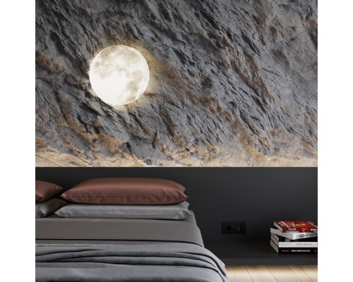 3084/CL PALE SN 014 Светильник пластик/белый/серый LED 30Вт без ДУ 4000К D330 IP43 MOON