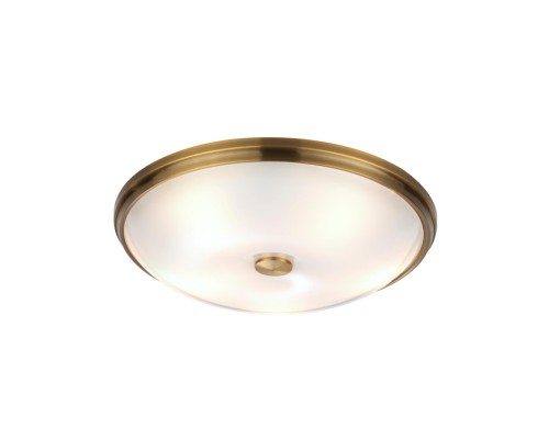 4956/5 WALLI ODL22 511 античн.бронза/металл/белый/стекло Настенно-потолочн.светильн. E14 5*40W PELOW