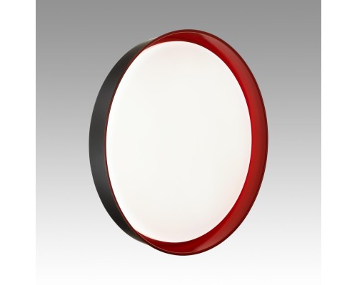 7710/DL COLOR SN 102 Светильник пластик/белый/красный LED 48Вт 4000К D407 IP43 TUNA RED