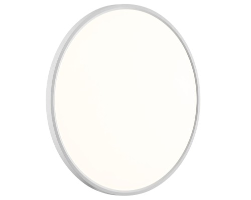 7659/48L MITRA LED SN 52 Светильник пластик/белый LED 48Вт 3000/4000K D600 IP40 ALFA WHITE