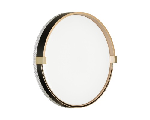 7647/CL PALE SN 138 Светильник пластик/белый/черный/золотой LED 30Вт 4000К D340 IP43 OLIDI BLACK