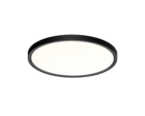 7660/32L MITRA LED SN 54 Светильник пластик/белый/черный LED 32Вт 3000/4000K D400 IP40 ALFA BLACK