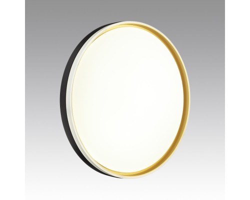 7619/ELN PALE SN 160 Светильник пластик/черн./золот. LED 76Вт 3000/4000/6000K D490 IP43 CCT SAVI