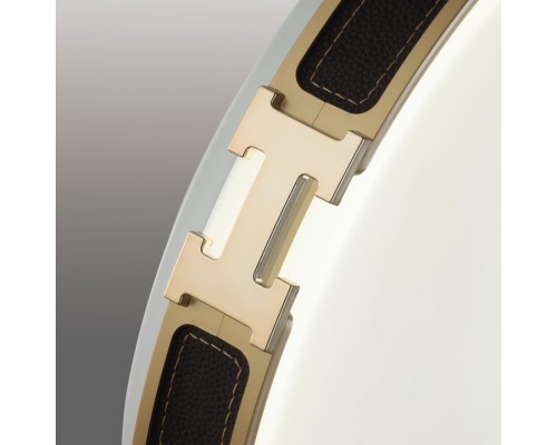 7667/DL COLOR SN 78 Светильник пластик/белый/черный/золотой LED 48Вт 4000К D405 IP43 FAVEMO BLACK