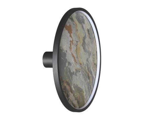 5078/35L L-VISION ODL24 черн./серо-беж./металл/натур.камень/акрил Настен.-потолочн.cветильн. LED 35W 3000K STOFLAKE