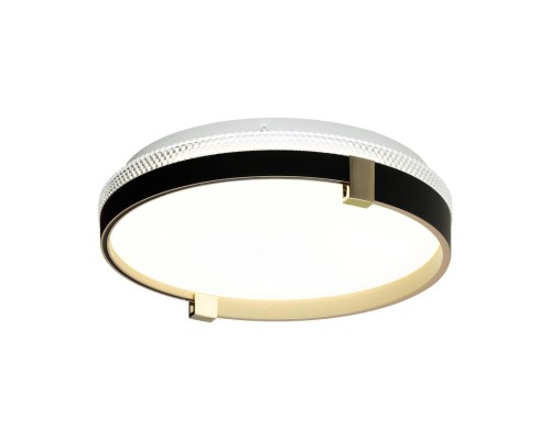 7647/CL PALE SN 138 Светильник пластик/белый/черный/золотой LED 30Вт 4000К D340 IP43 OLIDI BLACK