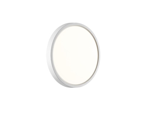 7659/18L MITRA LED SN 52 Светильник пластик/белый LED 18Вт 3000/4000K D230 IP40 ALFA WHITE