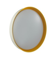 7711/DL COLOR SN 102 Светильник пластик/белый/желтый LED 48Вт 4000К D407 IP43 TUNA YELLOW