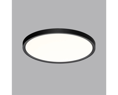7660/32L MITRA LED SN 54 Светильник пластик/белый/черный LED 32Вт 3000/4000K D400 IP40 ALFA BLACK