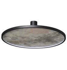 5078/55L L-VISION ODL24 черн./серо-беж./металл/натур.камень/акрил Настен.-потолочн.cветильн. LED 55W 3000K STOFLAKE