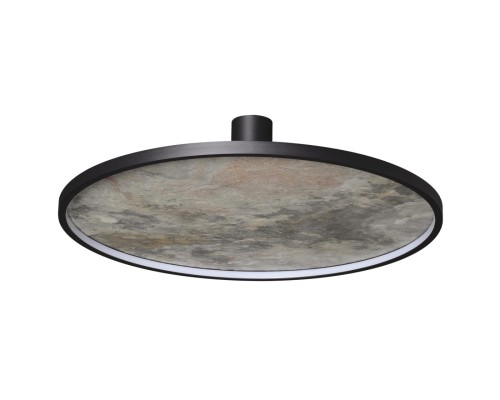 5078/55L L-VISION ODL24 черн./серо-беж./металл/натур.камень/акрил Настен.-потолочн.cветильн. LED 55W 3000K STOFLAKE