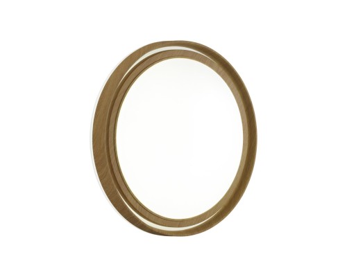 7640/DL BASICA SN 116 Светильник пластик/корич. под дер. LED 48Вт 4000K D390 IP43 RUX WOOD