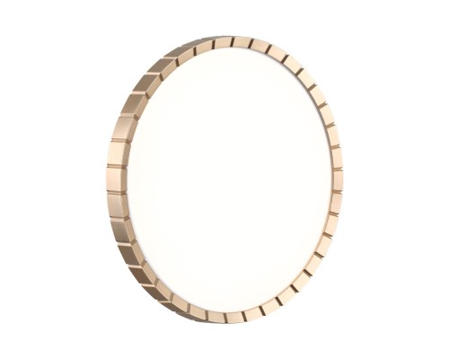 7648/DL PALE SN 142 Светильник пластик/белый/золотой LED 48Вт 4000К D385 IP43 ATABI GOLD