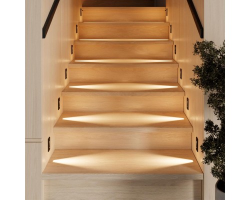 7056/3WL HIGHTECH ODL25 339 металл/металл Подсветка лестницы бронза IP20 LED 1*3W 2700K ESCALA