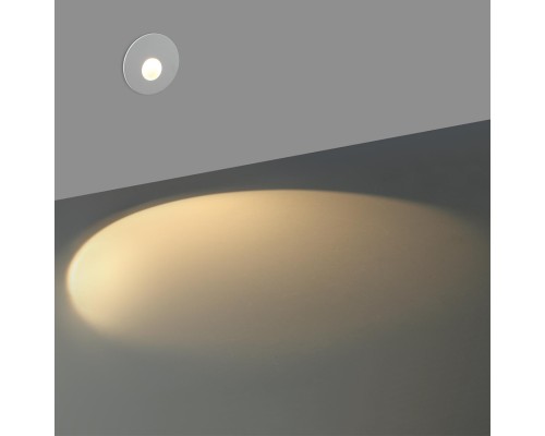 7166/3WL HIGHTECH ODL26 341 Подсветка лестницы  белый/металл IP20 LED 3W 2700K 220-240V ESCALA