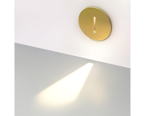 7053/3WL HIGHTECH ODL25 339 металл/металл Подсветка лестницы бронза IP20 LED 1*3W ESCALA