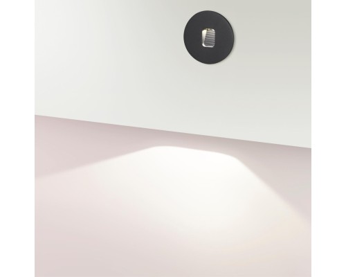 6651/1WL NATURE ODL24 619 черный/металл Подсветка для лестниц IP65 LED 1W 4000K AC85-265V VITTY