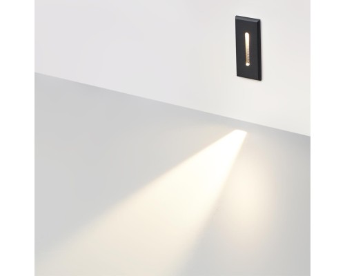 7054/3WL HIGHTECH ODL25 339 металл/металл Подсветка лестницы черн IP20 LED 1*3W 2700K ESCALA