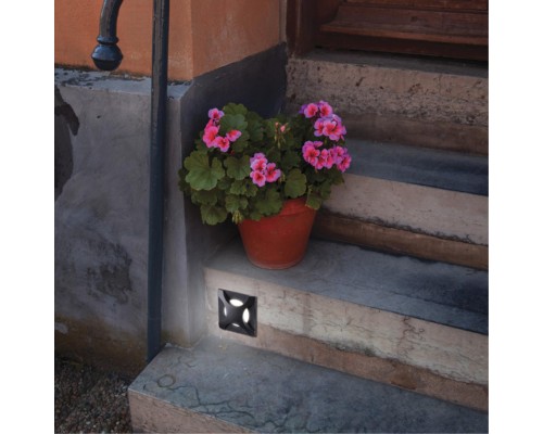 Подсветка ступеней Novotech 358093 Scala черный LED 3 Вт 4000K