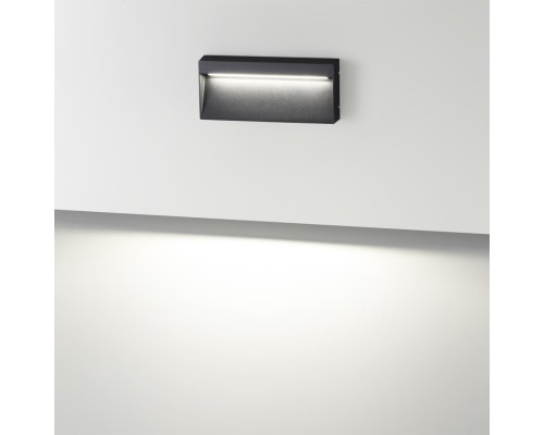 6649/5WL NATURE ODL24 619 черный/металл/акрил Подсветка для лестниц IP54 LED 5W 4000K AC85-265V VITTY