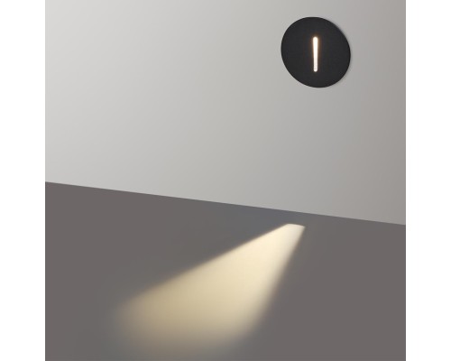 7051/3WL HIGHTECH ODL25 339 металл/металл Подсветка лестницы черн IP20 LED 1*3W ESCALA