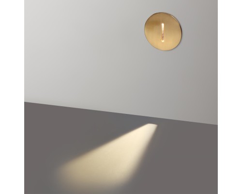 7053/3WL HIGHTECH ODL25 339 металл/металл Подсветка лестницы бронза IP20 LED 1*3W ESCALA