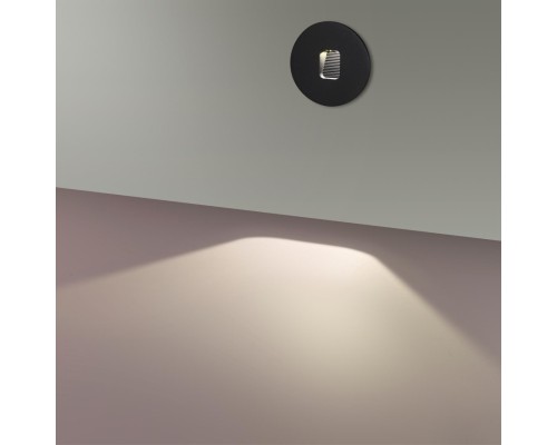 6651/1WL NATURE ODL24 619 черный/металл Подсветка для лестниц IP65 LED 1W 4000K AC85-265V VITTY