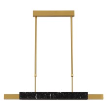 4361/25L MIDCENT ODL24 129 черный мрамор/антич. бронза/металл/акрил Подвесной светильник IP20 LED 25W 3000K 220V MARMI