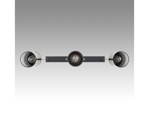 8101/3A COMFI LN25 черный/бронза металл/стекло Подвес Е14 3*40W 220V ISHA