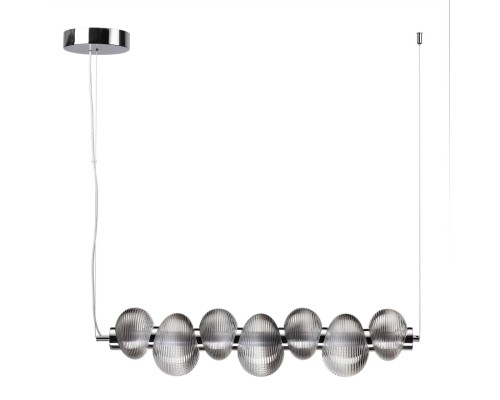 5096/24L L-VISION ODL25 419 хром/дымчатый градиент/металл/стекло Подвес линейный LED 24W 4000K 1948Лм BRUCO