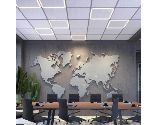 358455 SPOT NT20 116 белый Светодиодн. св-ник встраив. в Армстронг IP20 LED 4000К 48W 100-265V NELIO