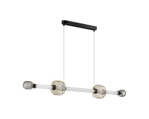 5427/40L L-VISION ODL_EX24 23 черный хром/белый/дымчатый/коньячный/металл/стекло/акрил Подвес LED 40W 3000K KLIFF