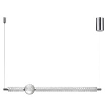 5007/28L L-VISION ODL24 467 хром/металл/акрил Подвес LED 28W 4000K 2089лм CRYSTAL