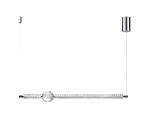5007/28L L-VISION ODL24 467 хром/металл/акрил Подвес LED 28W 4000K 2089лм CRYSTAL