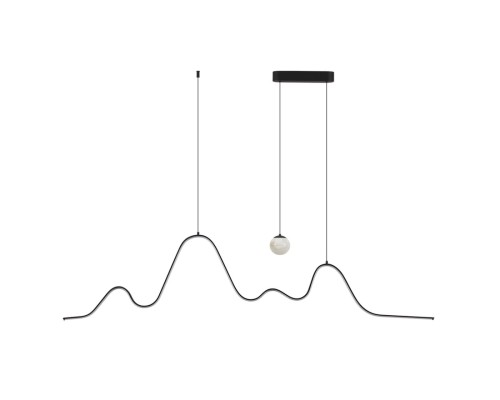 7181/37L HIGHTECH ODL26 Подвесной светильник  черный/алебастр/металл IP20 LED 37W 2600Лм 3000K 120° 220-240V MOONLIGHT