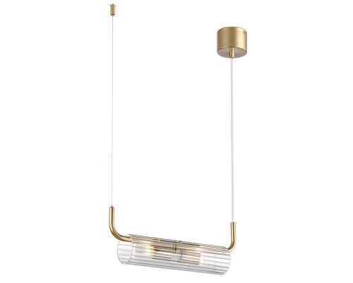 6560/2 SUSPENTIONI LN24 золотой/прозрачный/металл/стекло Подвес G9 2*20W 220V TORONTO