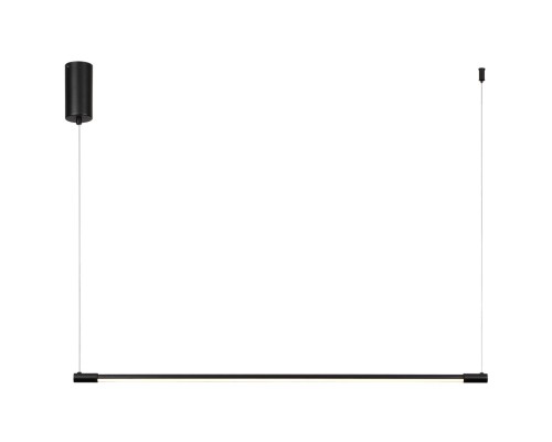 4335/9L HIGHTECH ODL22 79 чёрный Подвесной светильник, горизонт. крепление IP20 LED 9W 675Лм 3000K FILLINI