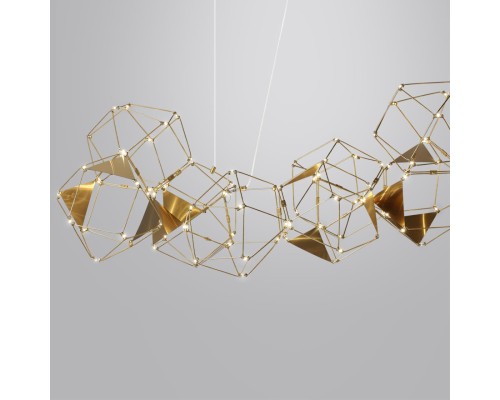 5086/64L L-VISION  античная бронза/металл Люстра LED 64W 4000K 3800lm TRELLIS