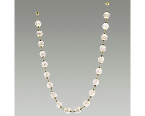 5008/80L L-VISION ODL23 469 золотой/прозрачный/металл/акрил Подвес LED 80W 4000K 4400лм CRYSTAL