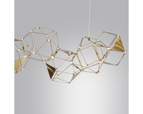 5086/32L L-VISION  античная бронза/металл Люстра LED 32W 4000K 1900lm TRELLIS