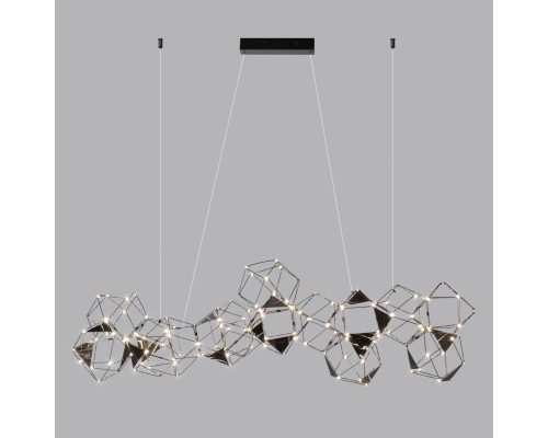 5087/64L L-VISION ODL25 293 черный хром/металл Люстра LED 64W 4000K 3800Лм TRELLIS