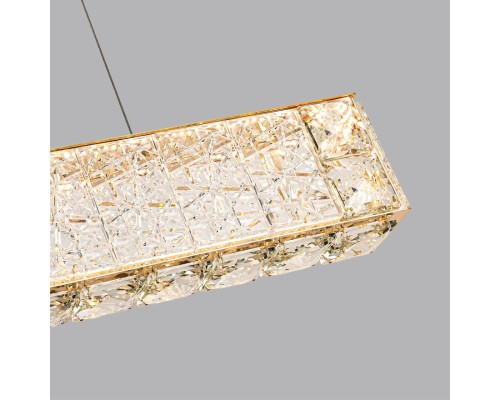 5071/40L HALL ODL24 493 золото/прозрачный/металл/хрусталь/стекло Люстра LED 40W 3700K VERSION