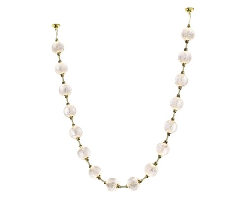 5008/64L L-VISION ODL23 575 золотой/прозрачный/металл/акрил Подвес бусы LED 64W 4000K 3520лм CRYSTAL